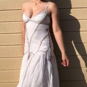 Armani Exchange White Dress Size 2